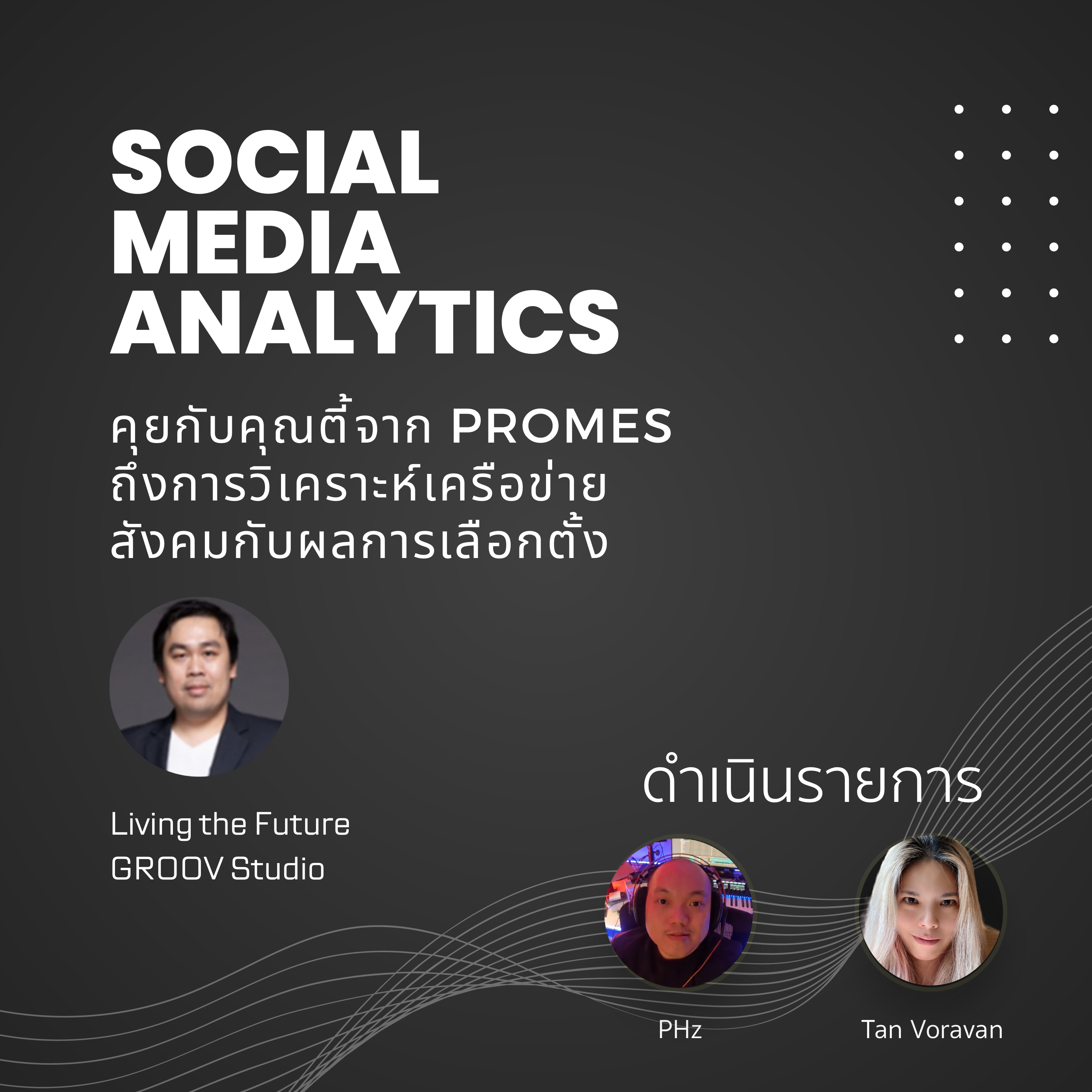 Living the Future | Social Analytics สำคัญอย่างไรกับ ผลการเลือกตั้ง [บันทึกรายการสด audio remaster]