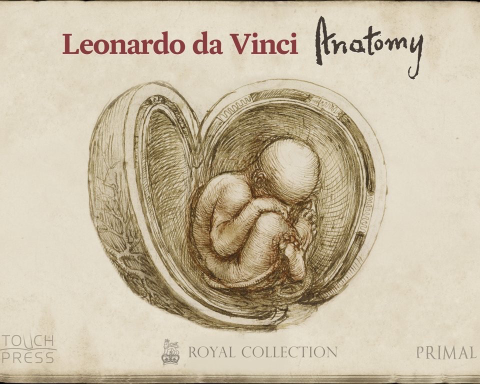 ฟรี! Leonardo da Vinci Anatomy บน iPad