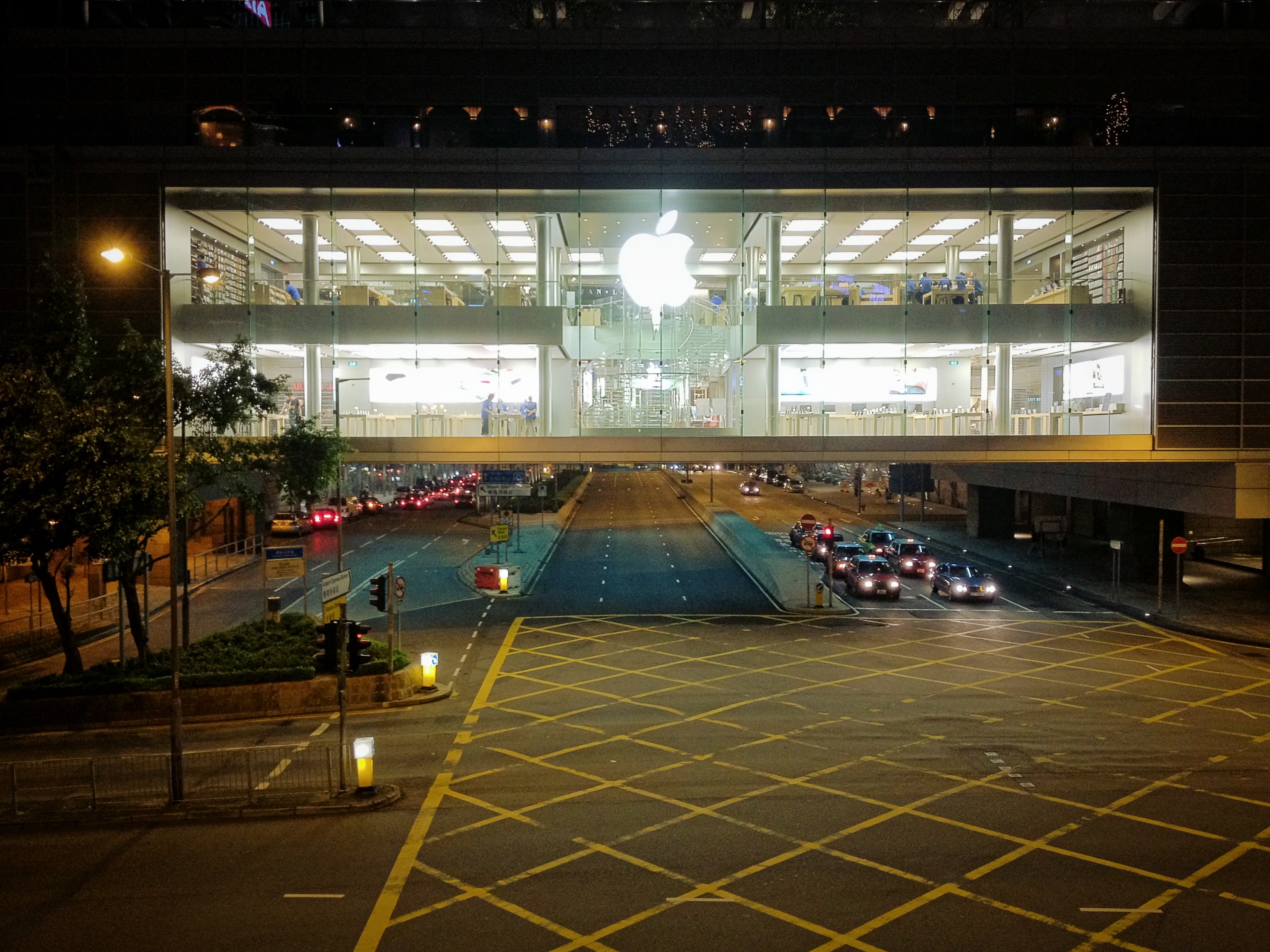 จำนวน Apple Store ในแถบฮ่องกง